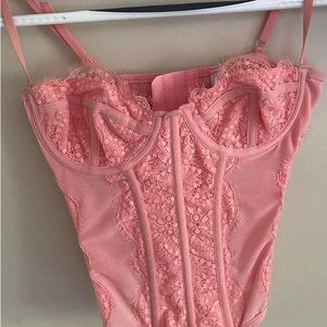 Urban Outfitters Corset Rare!!! Pink